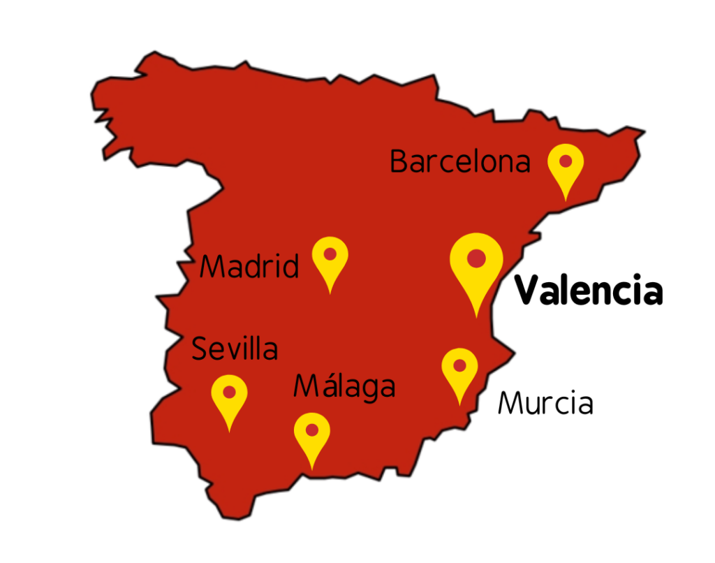 Spain Map Locations